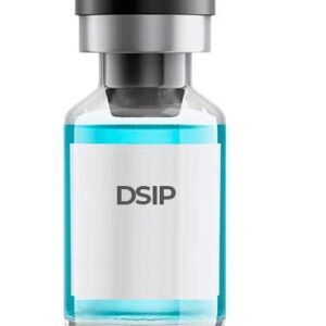 DSIP 5mg research-grade lyophilized peptide vial for sleep and stress studies.
