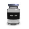 PEG-MGF 2mg vial showing high-purity lyophilized powder for muscle research.
