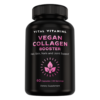Vegan Collagen Peptides plant-based booster for fibroblast stimulation and skin matrix support.