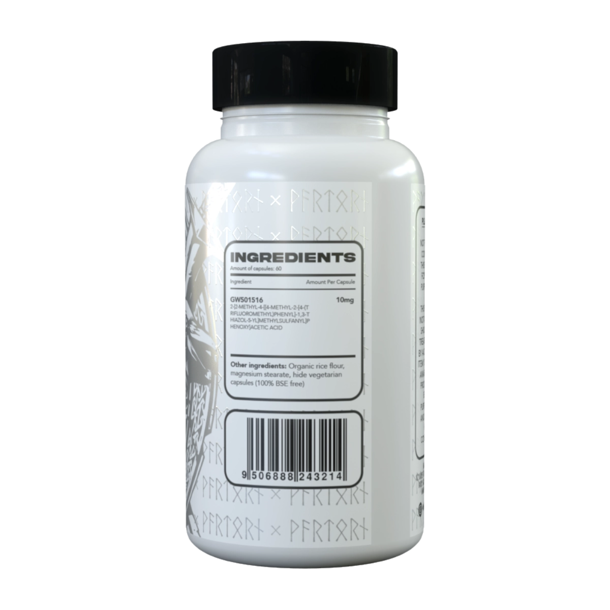 Cardarine (GW-501516) research-grade capsules for metabolic and endurance studies.