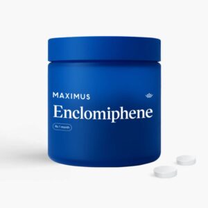 Enclomiphene research-grade capsules for endocrine and HPG axis studies.