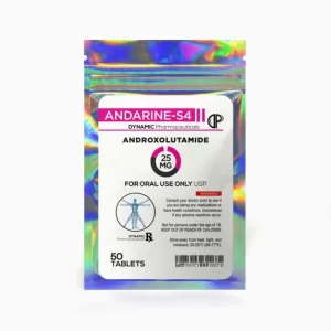 Andarine S4 25mg research-grade tablets for muscle wasting and androgen receptor signaling studies.
