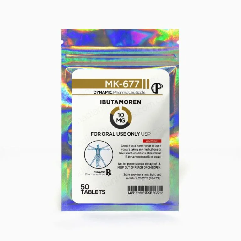 MK-677 10mg research-grade tablets (Ibutamoren) for somatotropic and IGF-1 studies.