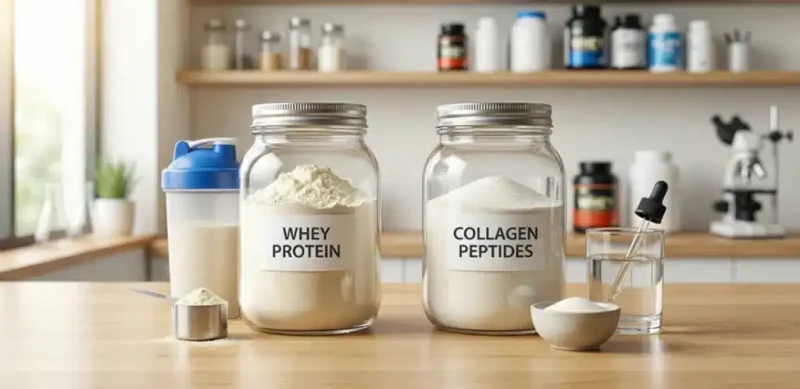 collagen peptides vs whey protein